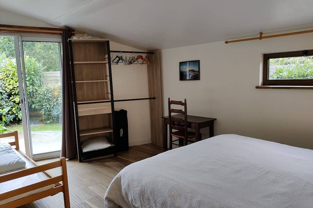 Klein huis ingedeeld 3 aren, terras en gratis wifi, vakantiecheques in Saint-Lunaire, Saint-Malo en omgeing