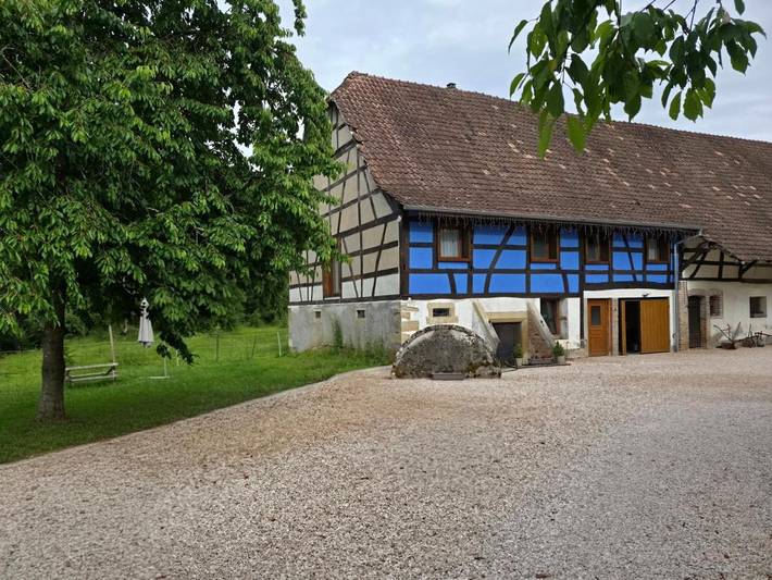 Appartement de vacances pour 4 personnes, avec Terrasse ainsi que Jardin et Vue