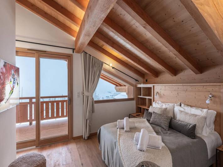 Chalet pour 12 personnes, avec piscine et jacuzzi ainsi que terrasse et sauna, animaux acceptés à Combloux - 4