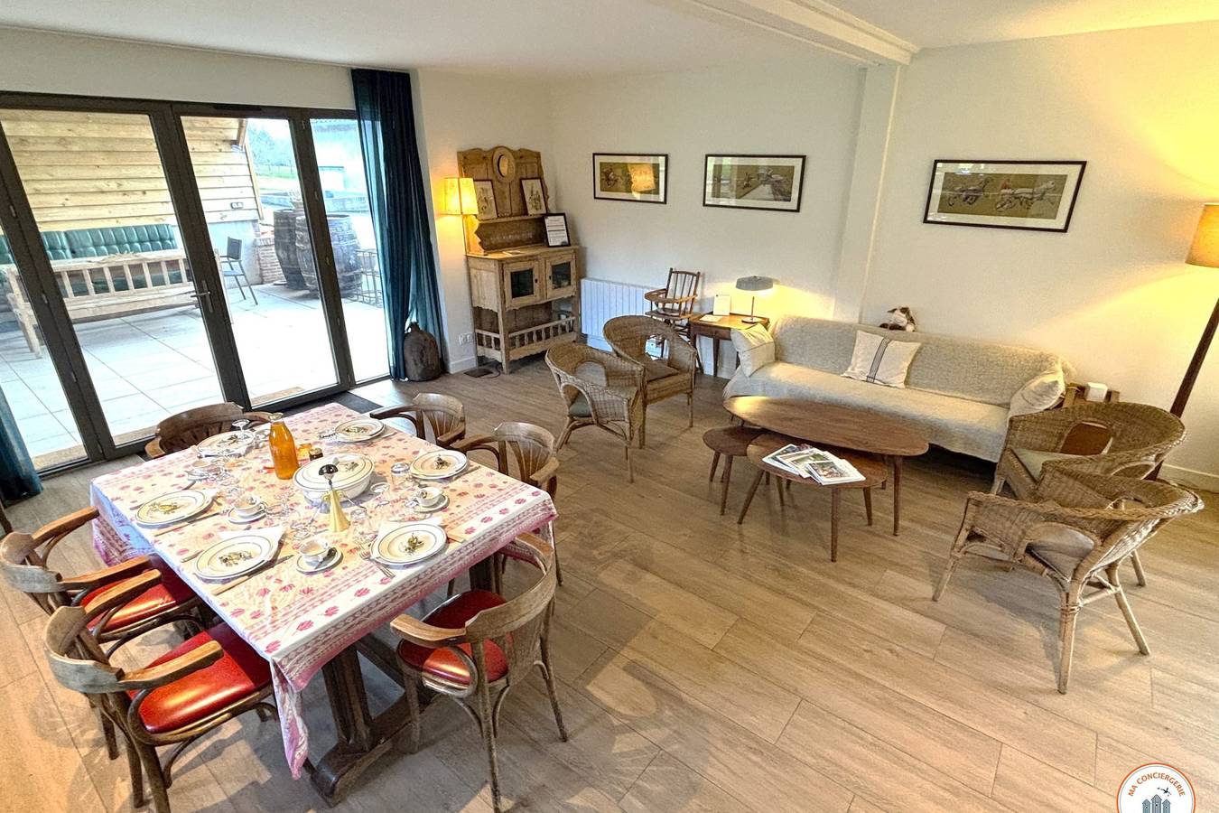 Ferienhaus für 6 Personen mit Garten in Pennedepie, Lisieux und Umgebung