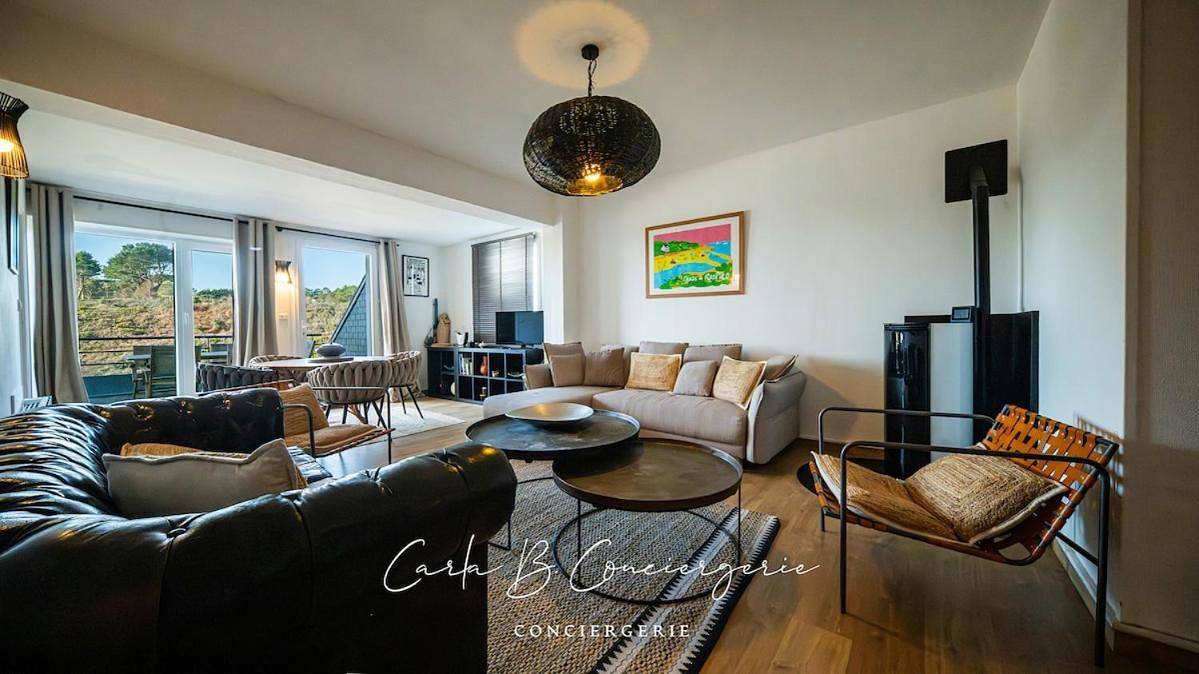 Appartement entier, Le Rospico Appartement pour 4 pers face à la mer La Villa De Rospico Nevez in Rospico, Névez