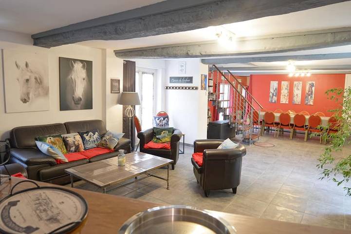 Maison de vacances pour 7 personnes, avec terrasse et jardin