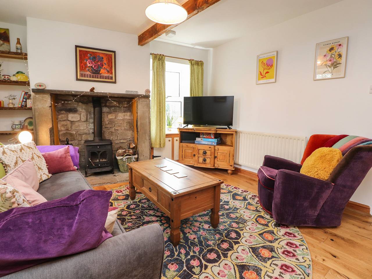 Inglenook Cottage in Yorkshire Dales National Park
