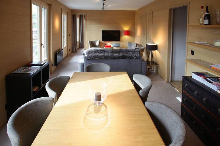 Gîte pour 4 personnes, avec balcon dans Office de Tourisme de Megeve