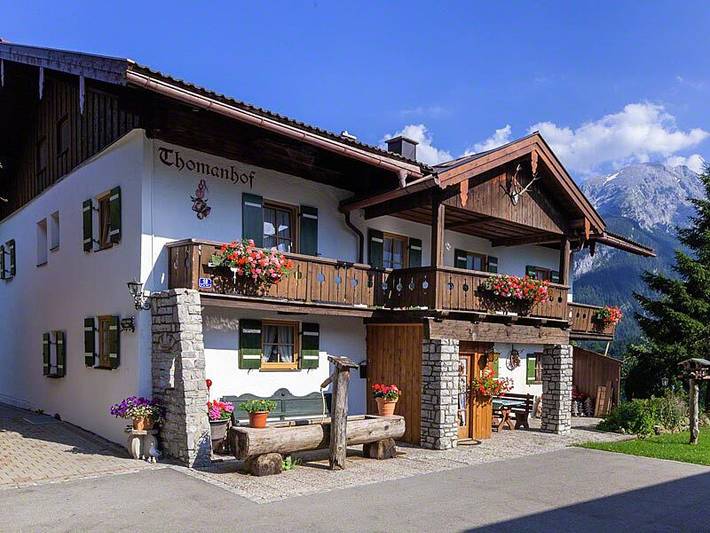 Ferienwohnung für 4 Personen, mit Balkon und Garten in Ramsau bei Berchtesgaden
