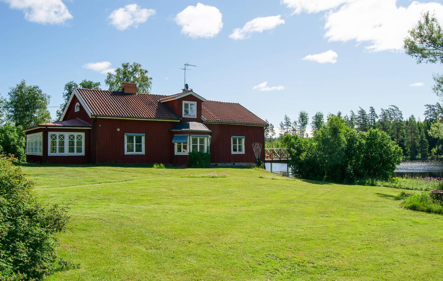 Vakantiehuis voor 6 personen met terras in Norberg, Västmanland