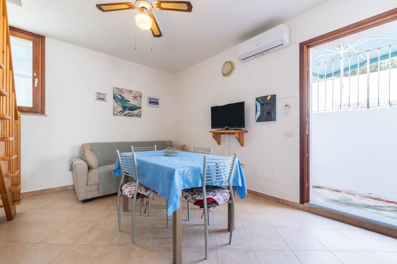 Ferienhaus 'Casa Maladroxia' mit gemeinsamer Terrasse und Klimaanlage in Maladroxia, Sant'Antioco