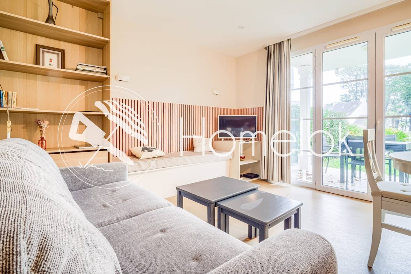 Appartement entier, Résidence avec piscine & aperçu mer in Fouesnant, Côte de Cornouaille