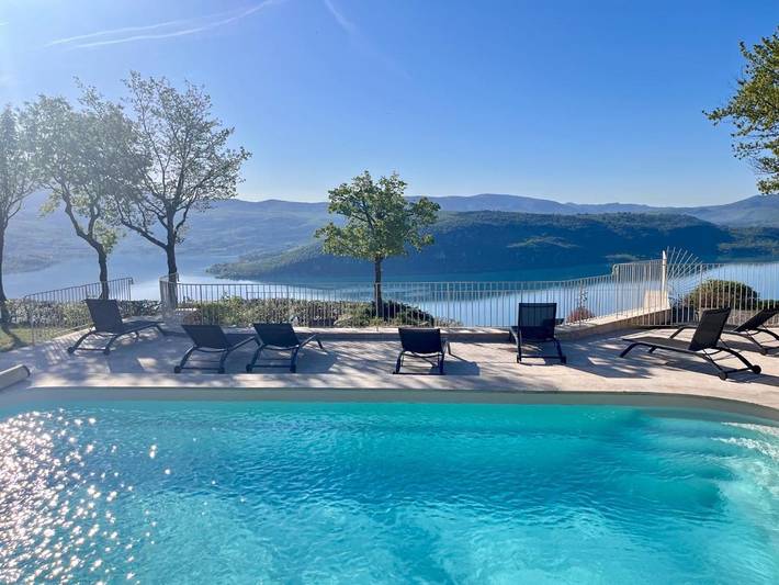 Chambre d’hôte pour 2 personnes, avec piscine et bassin pour enfant ainsi que jardin et vue dans les Alpes-de-Haute-Provence - 2