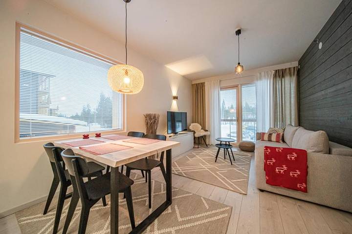 Appartement de vacances pour 4 personnes, avec balcon et sauna