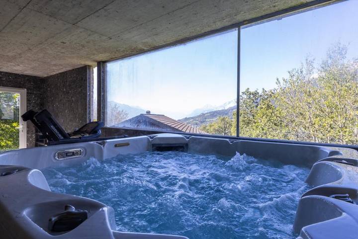Gîte pour 8 personnes, avec jardin et jacuzzi à Icogne - 3