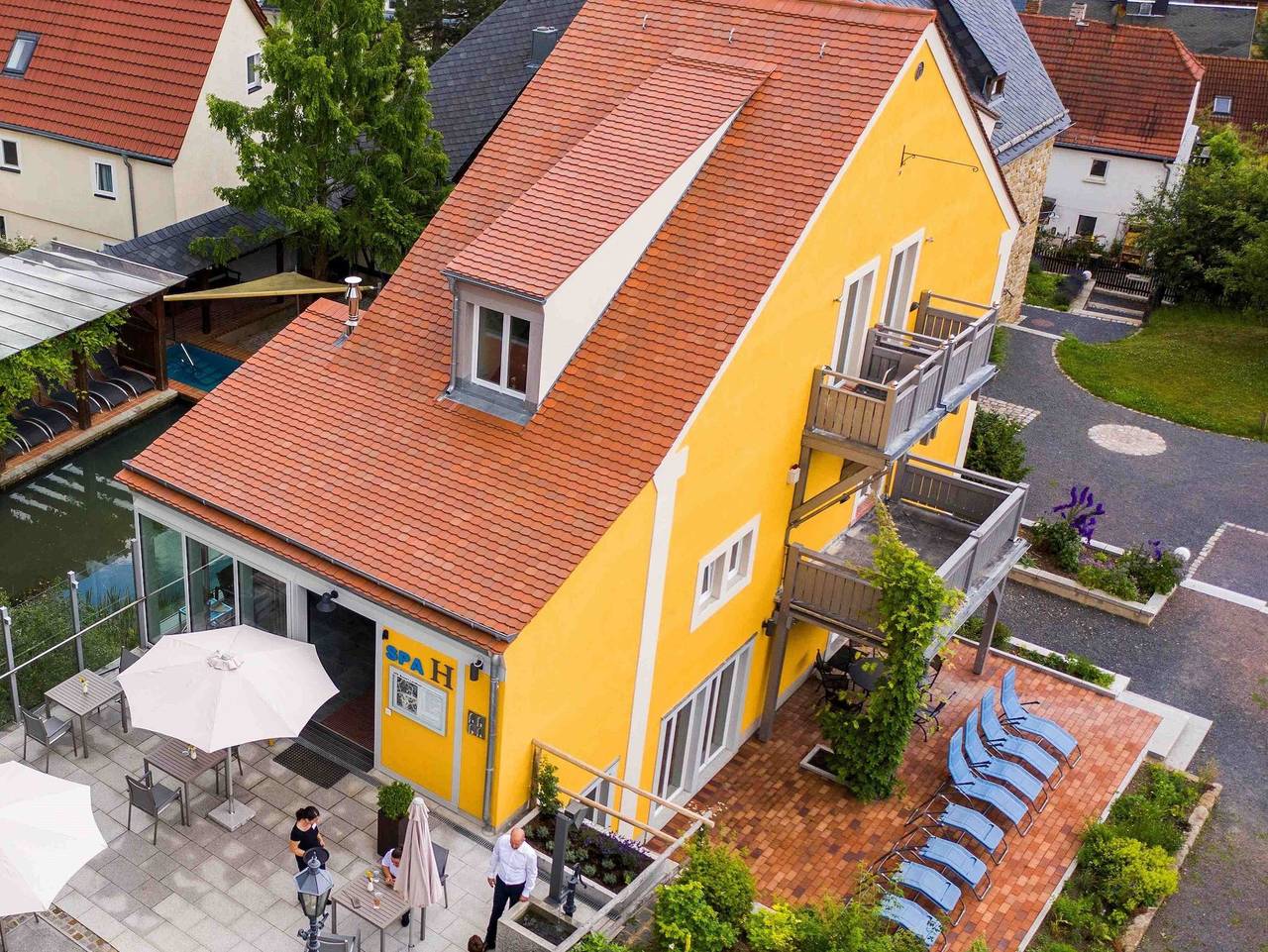 Spa Resort Landlust - Studio mit Terrasse im idyllischen Katzenhaus 1 in Cotta, Dresden