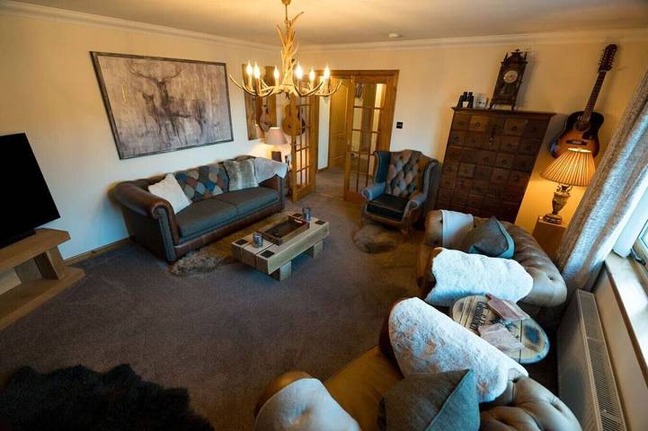 Holiday home for 6 people, with garden and balcony in Fort William