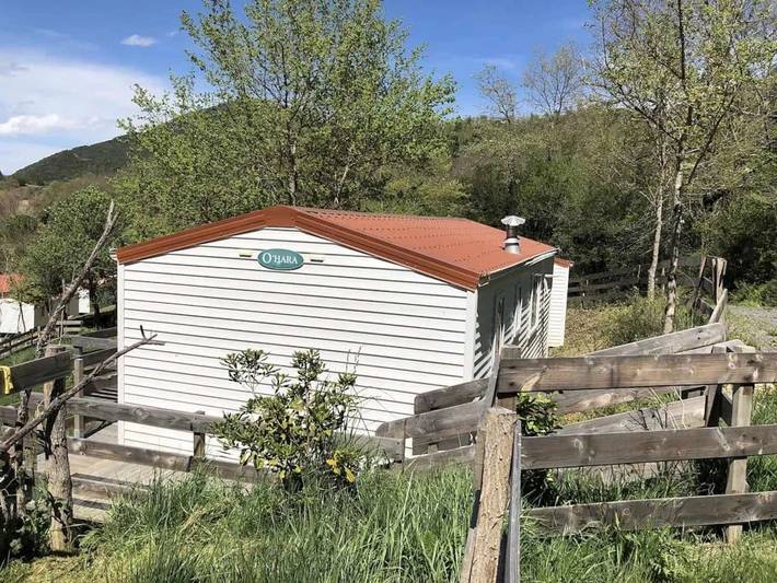 Mobil home pour 6 personnes, avec piscine et terrasse à Rennes-les-Bains - 4