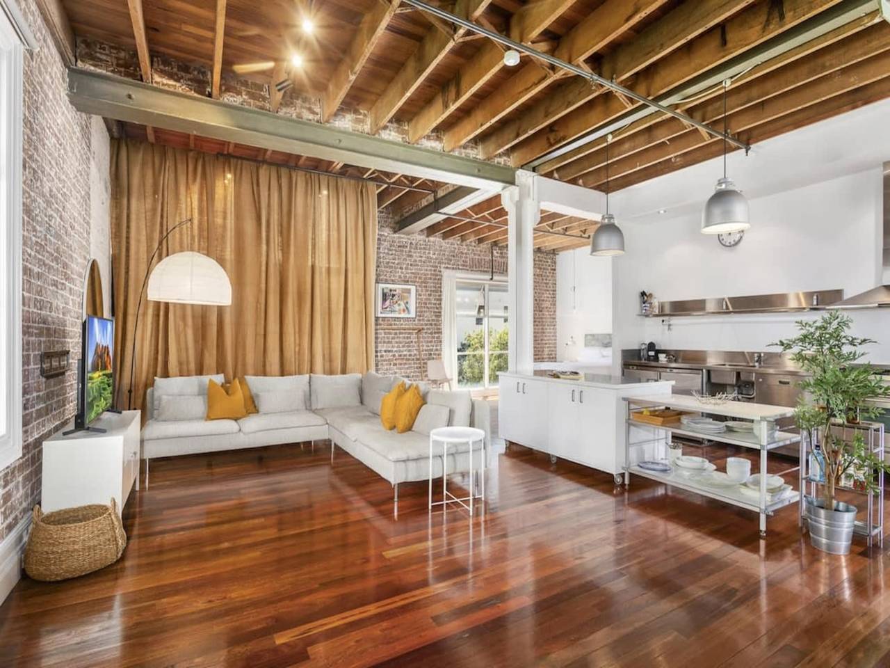 Ganzes Studio, Loft im New Yorker Stil im zentralen Geschäftsviertel von Sydney mit Blick auf die Stadt in Sydney, New South Wales