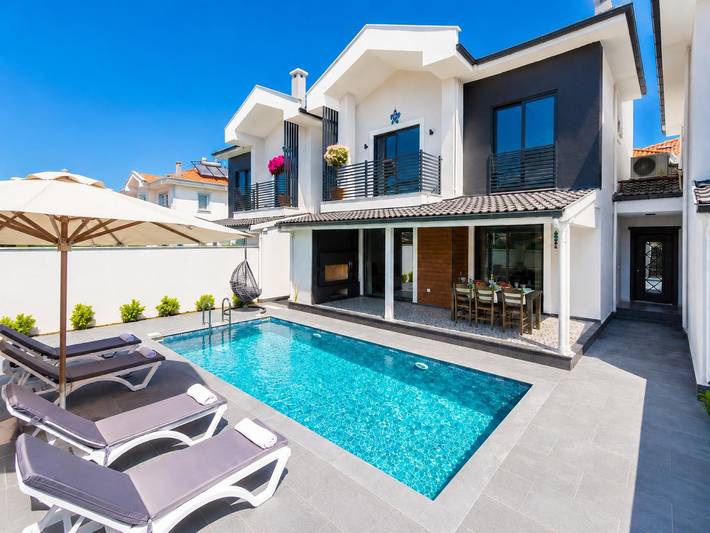 Villa für 10 Personen mit Balkon in Ortaca, Türkische Ägäis