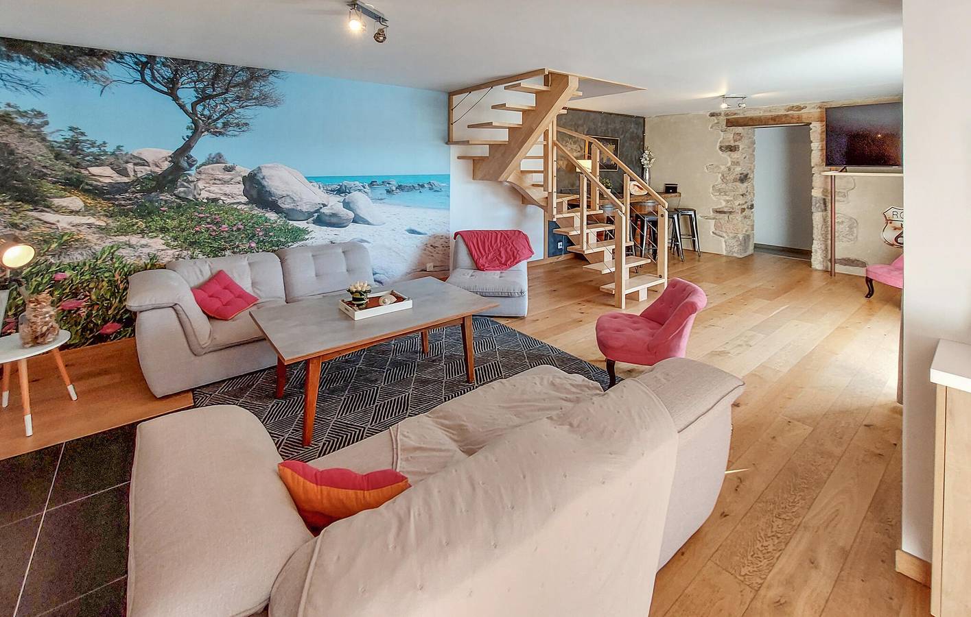 Appartement spacieux avec piscine et jardin, près de Saint-Frégant in Guissény, Région de Brest