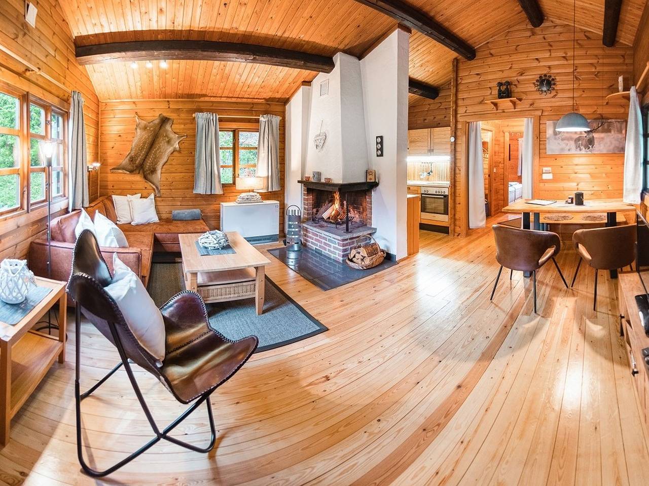 Bergcottage Willigen - Ferienhaus mit Kamin, 75qm, max. 4 Personen in Willingen, die Mittelgebirge