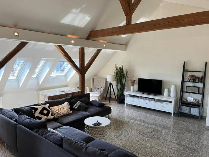 Ferienwohnung für 4 Personen, mit Terrasse und Ausblick in Aschaffenburg