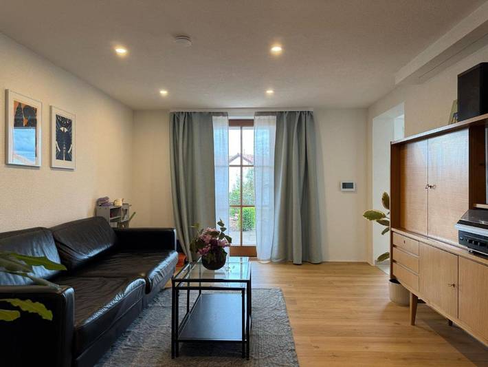 Ferienwohnung für 4 Personen, mit Terrasse und Garten sowie Ausblick in Neuffen