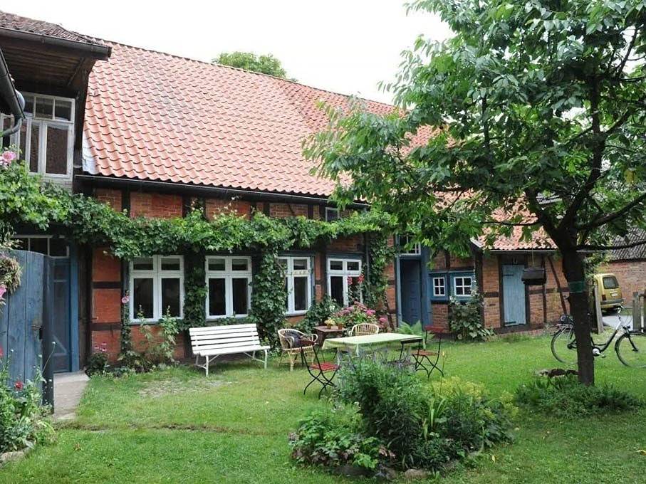 Denkmalgeschütztes Hofensemble im Wendland in Luckau (Wendland), Lüneburger Heide
