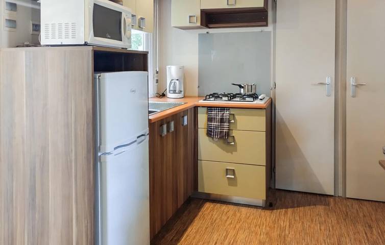 Mobil home pour 6 personnes, avec terrasse ainsi que piscine et jardin, animaux acceptés à Aureilhan - 3