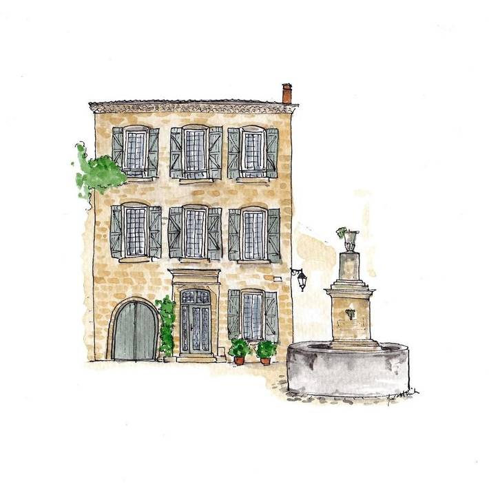 Gîte pour 2 personnes, avec vue et balcon à Beaumont-de-Pertuis - 3