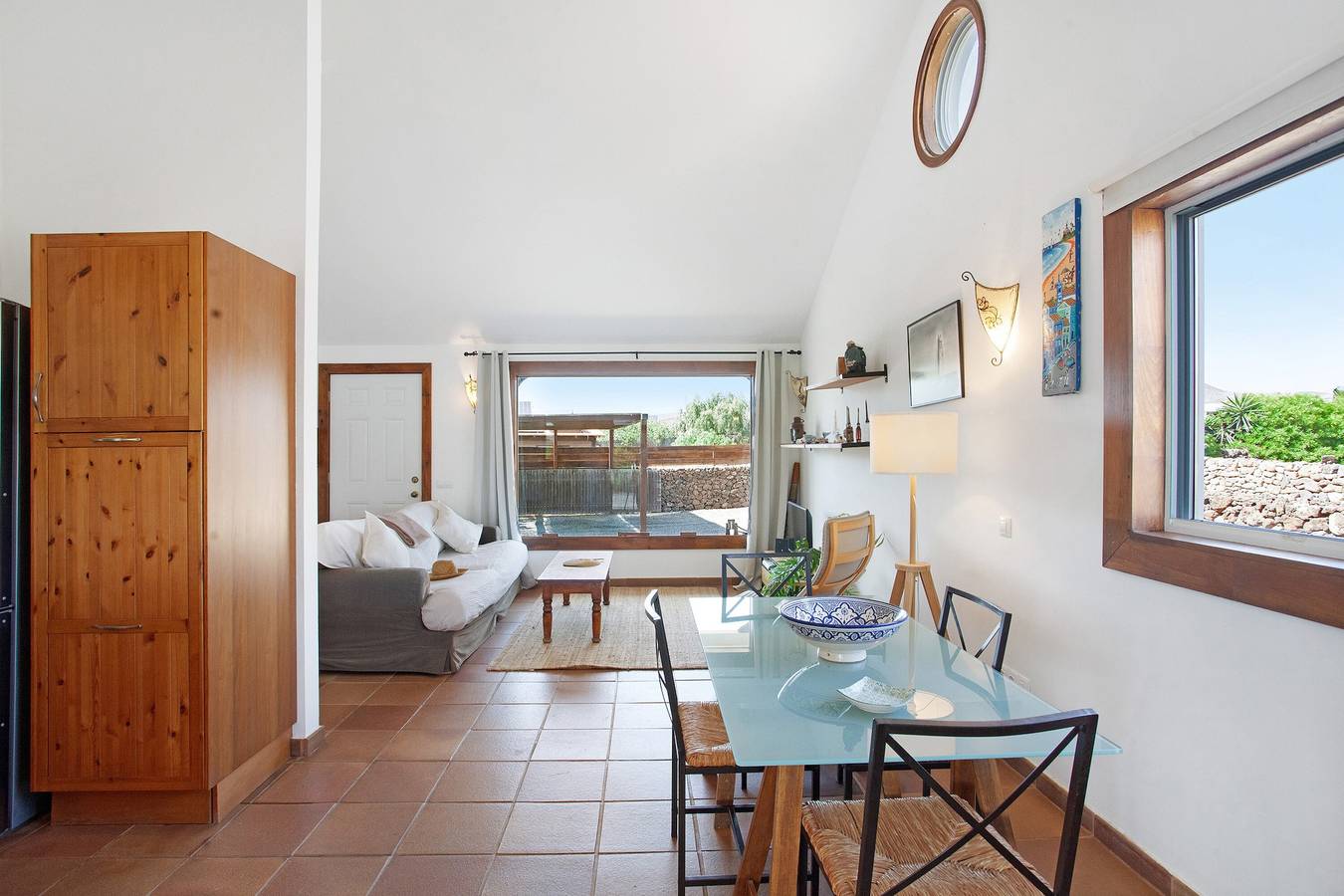 Maison de vacances "Casa al Volcán" avec jardin privé et Wi-Fi in Lajares, La Oliva