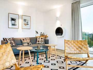 Ferienwohnung für 8 Personen, mit Seeblick und Balkon sowie Pool, mit Haustier am Dümmer See (Niedersachsen)