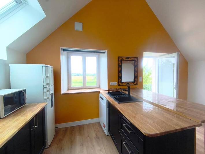 Gîte pour 2 personnes, avec Balcon et Terrasse ainsi que Jardin et Vue dans Varouville - 3