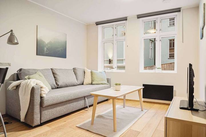 Appartamento per 4 persone, con giardino, con animali domestici a Bergen
