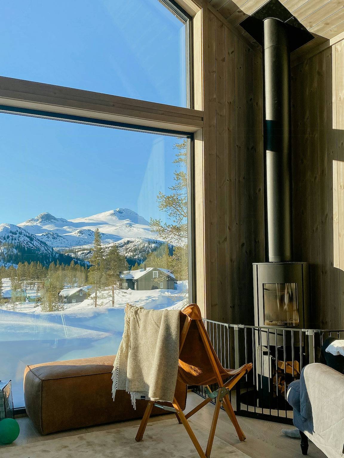 Moderne Familienhütte an der Skipiste in Tuddal in Hjartdal