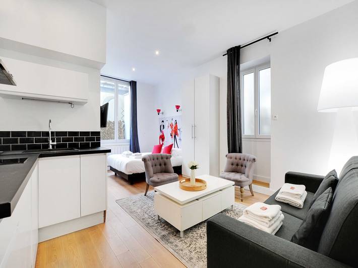 Apartamento de vacaciones para 4 personas, con balcón/terraza en París