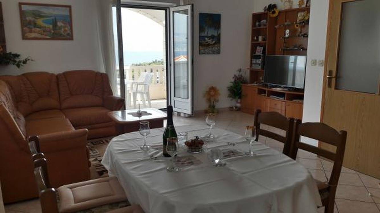 Ganze Wohnung, Ferienwohnung in Postira mit Meerblick, Terrasse, Klimaanlage, W-Lan (5124-1) in Postira, Brac