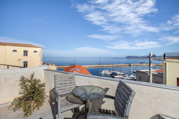 Vakantiewoning, met Balkon en Tuin in Chania