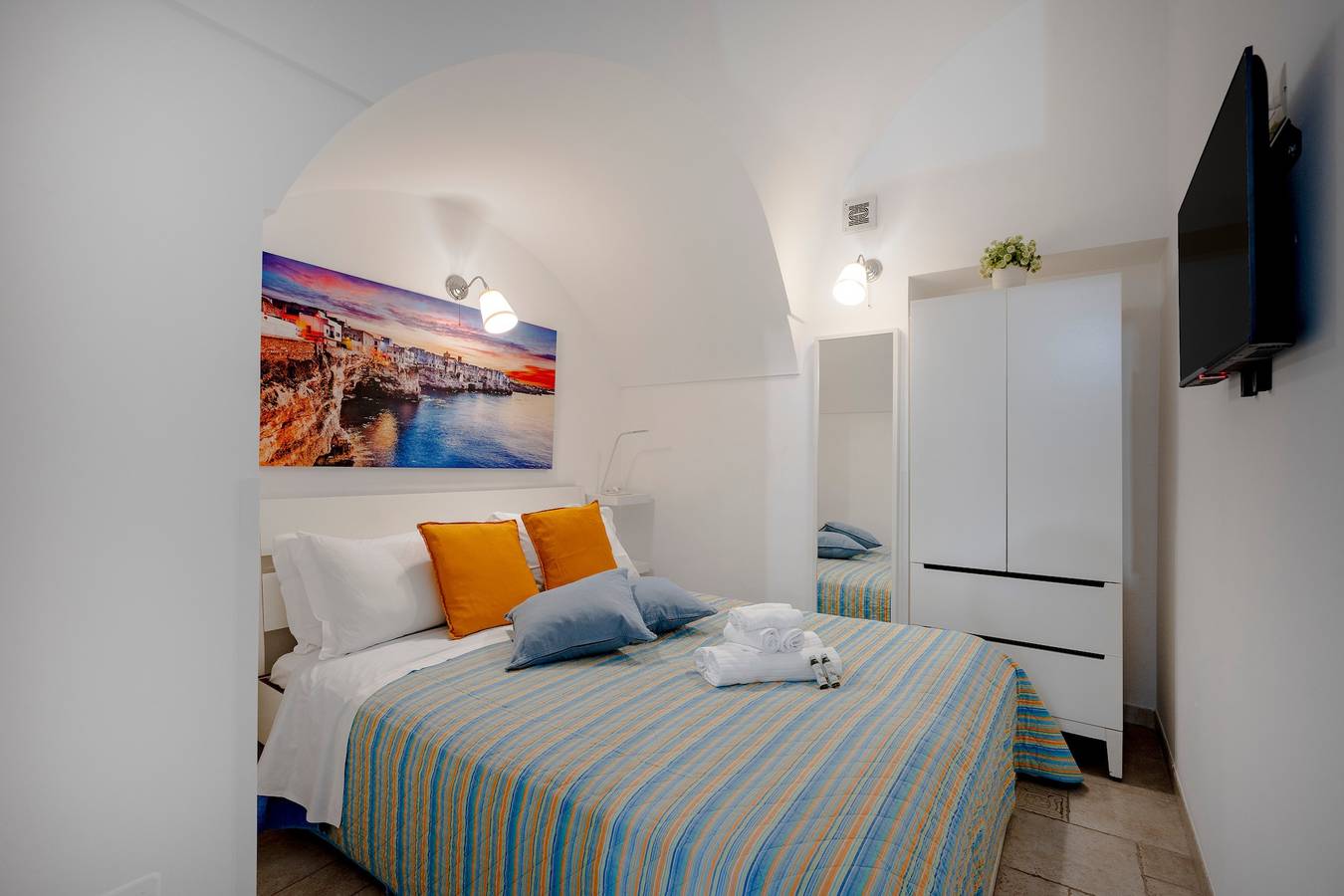 Appartement entier, Appartement « Tritone 30 » avec Wi-Fi et climatisation in Polignano a Mare, Province de Bari