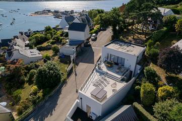 Gîte pour 4 personnes, avec vue et terrasse dans Port Le Dourduff