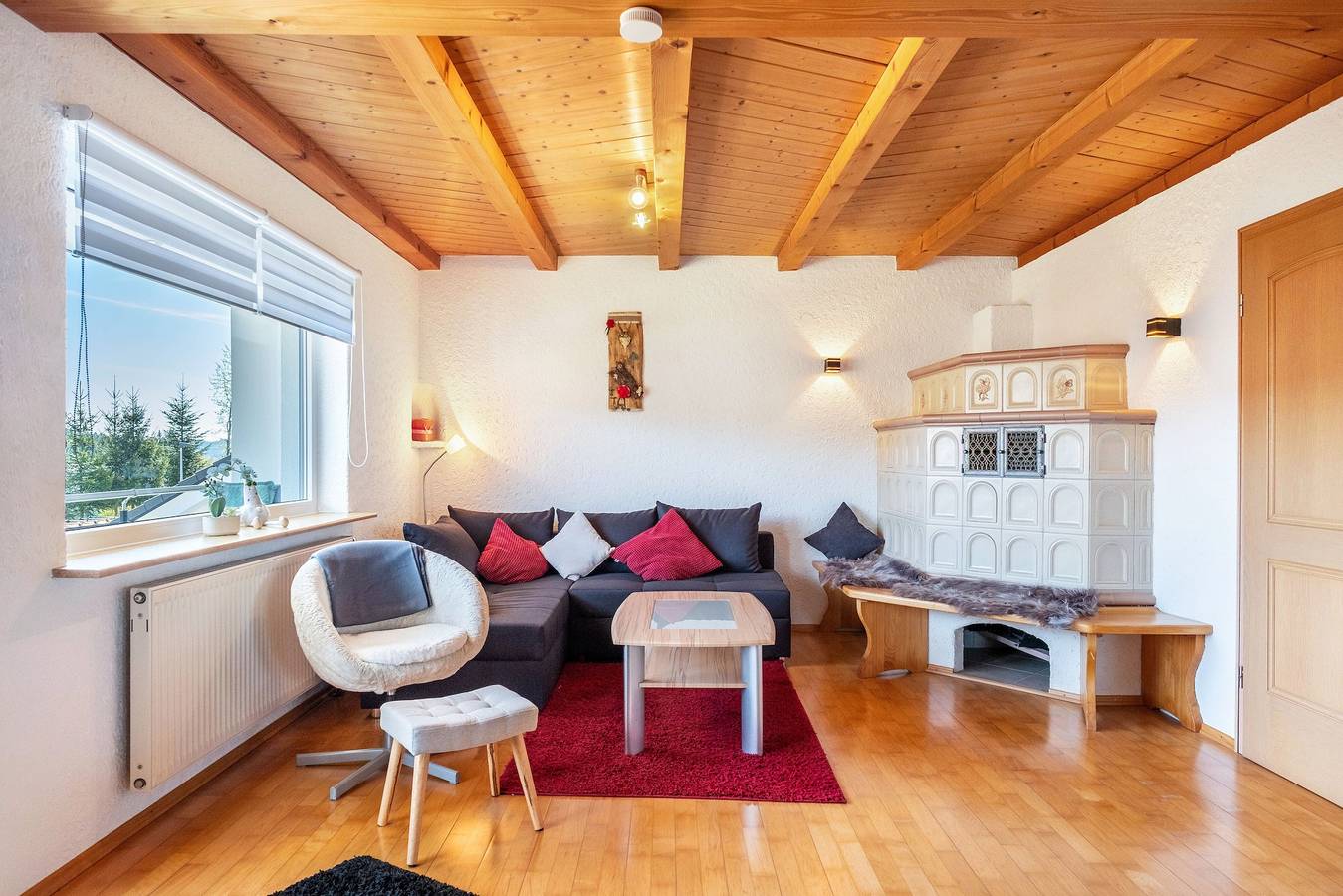 Doppelhaushälfte Haus Christa mit Parkplatz, Terrasse, privatem Garten und Balkon in Schonach, Südschwarzwald