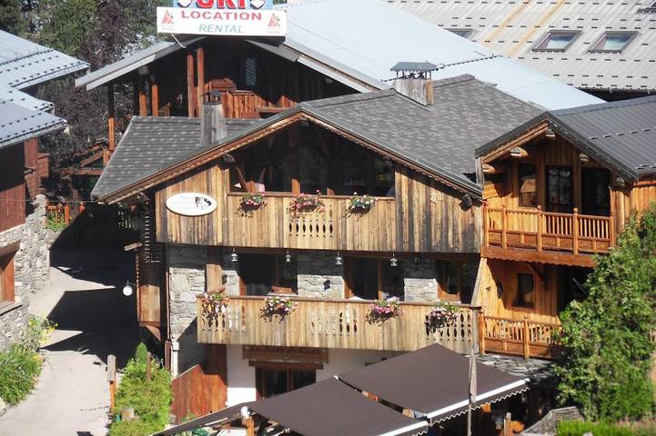 Gîte pour 10 personnes, avec Balcon et Piscine dans Station de Montchavin les Coches - 4
