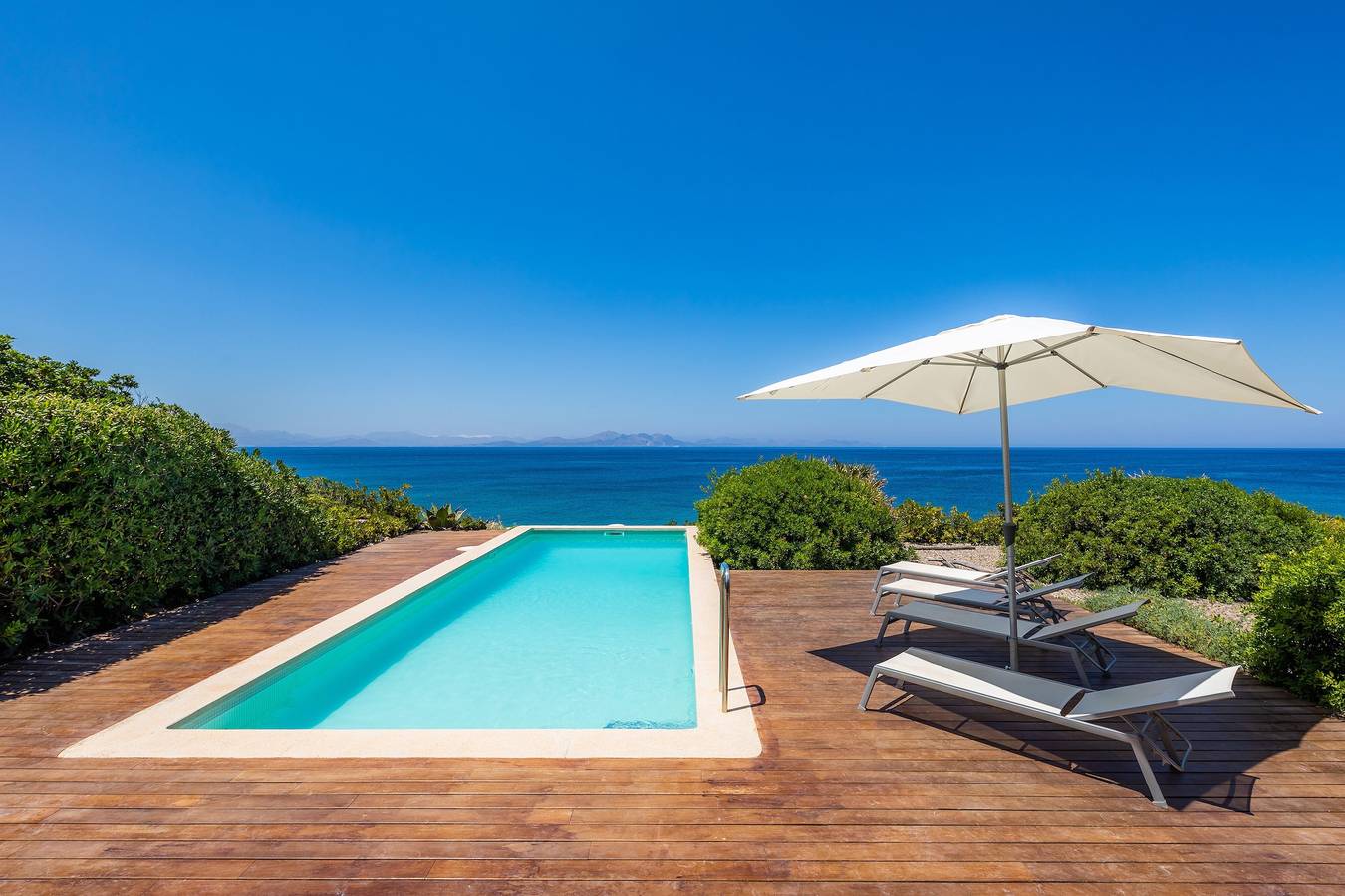 Ferienvilla "Villa Espacio" mit Meerblick, Garten, Pool, Wlan und Terrasse in Betlem, Artà