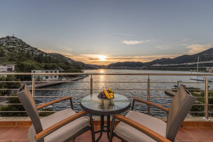 Ferienwohnung für 7 Personen, mit Meerblick, mit Haustier