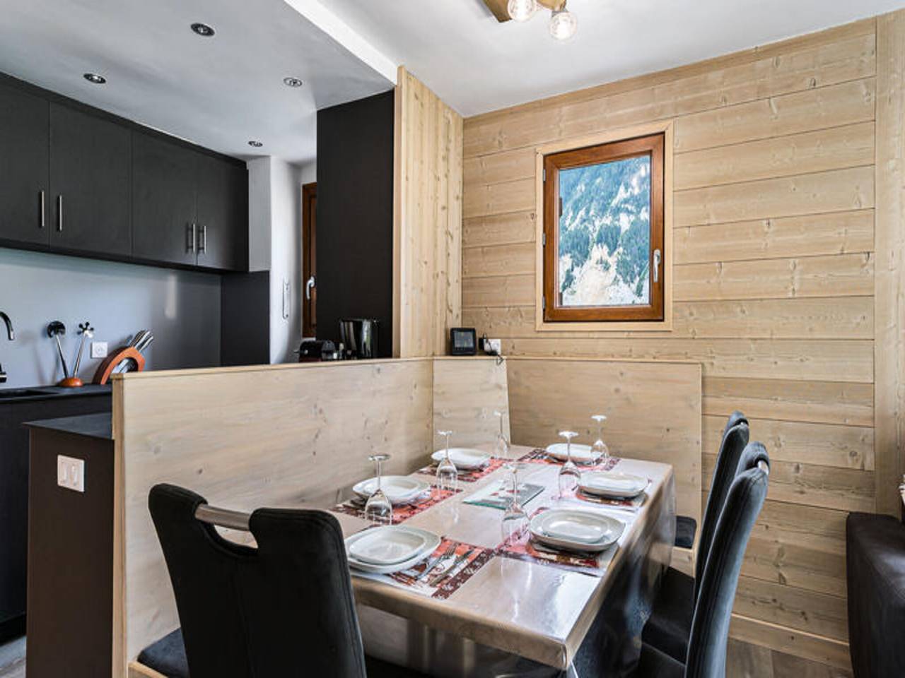 Ganze Wohnung, Wohnung in Moriond mit Bergblick in Courchevel 1650 (Moriond), Saint-Bon-Tarentaise