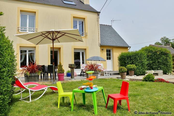 Gîte für 5 Personen, mit Terrasse und Garten