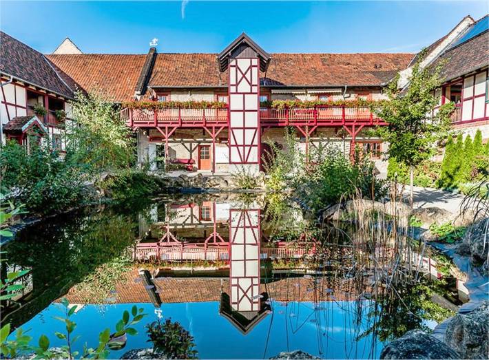 Hotel für 2 Personen, mit Balkon und Terrasse sowie Garten und Sauna in Blankenburg