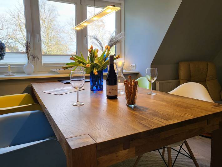 Ganze Wohnung, Atrium-Anlage Haus Hallig Hooge Ferienwohnung 8 in St. Peter-Ording, Eiderstedt
