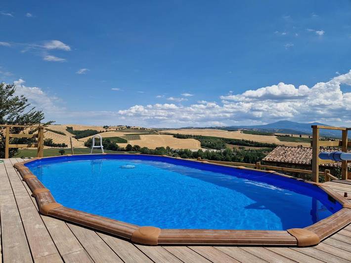 Appart’hôtel pour 4 personnes, avec Terrasse et Jardin dans Torrenieri