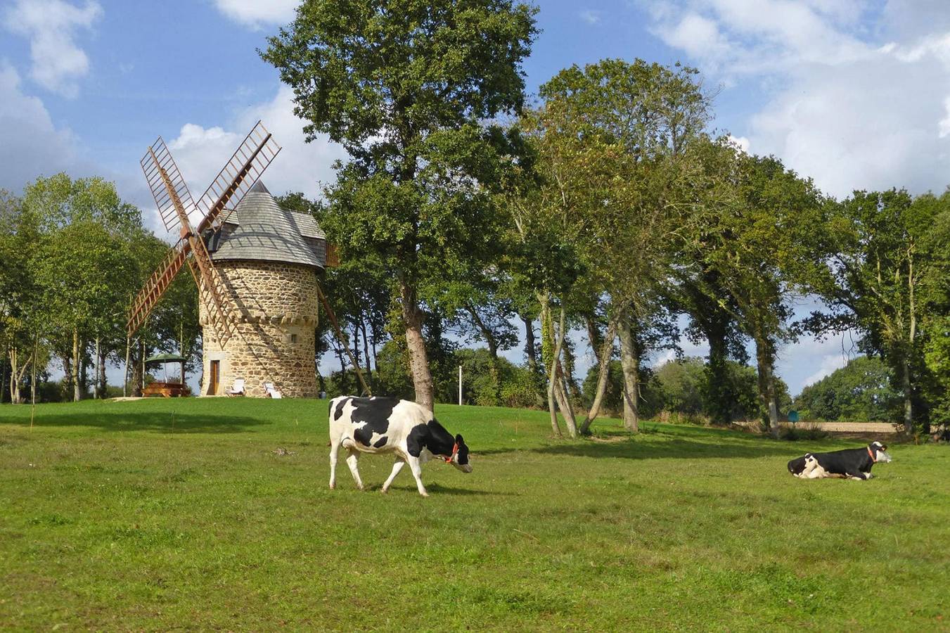 Moulin près des plages de Goelo in Gommenec'h, Cotes-d'Armor