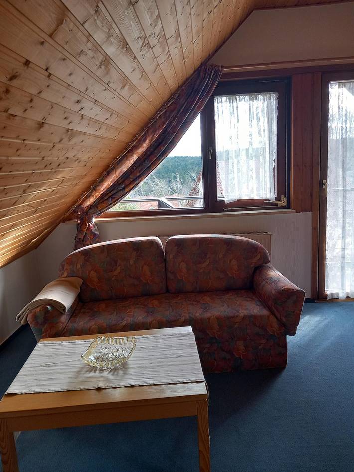 Ganze Ferienwohnung, Ferienwohnung Lörcher - Ferienwohnung 3 mit 40qm, 1 Wohn-Schlafzimmer, max. 2 Personen in Schömberg, Nordschwarzwald