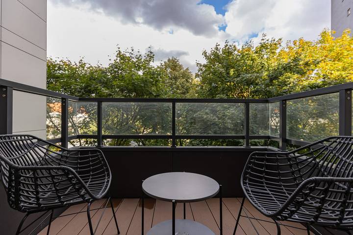 Gîte pour 4 personnes, avec balcon/terrasse, adapté aux familles à Varsovie - 4