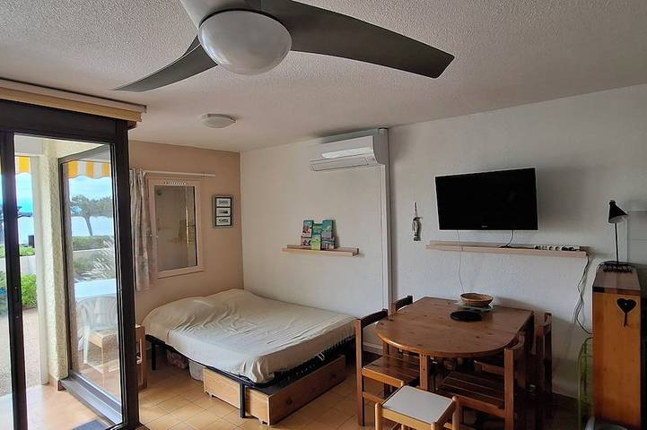 Ganze Wohnung, Studio Mit Terrasse 10M Vom Strand In Der Dr Kongo Bei Barcares, Cap Coudalere Grenada in Le Barcarès, Côte d'Améthyste